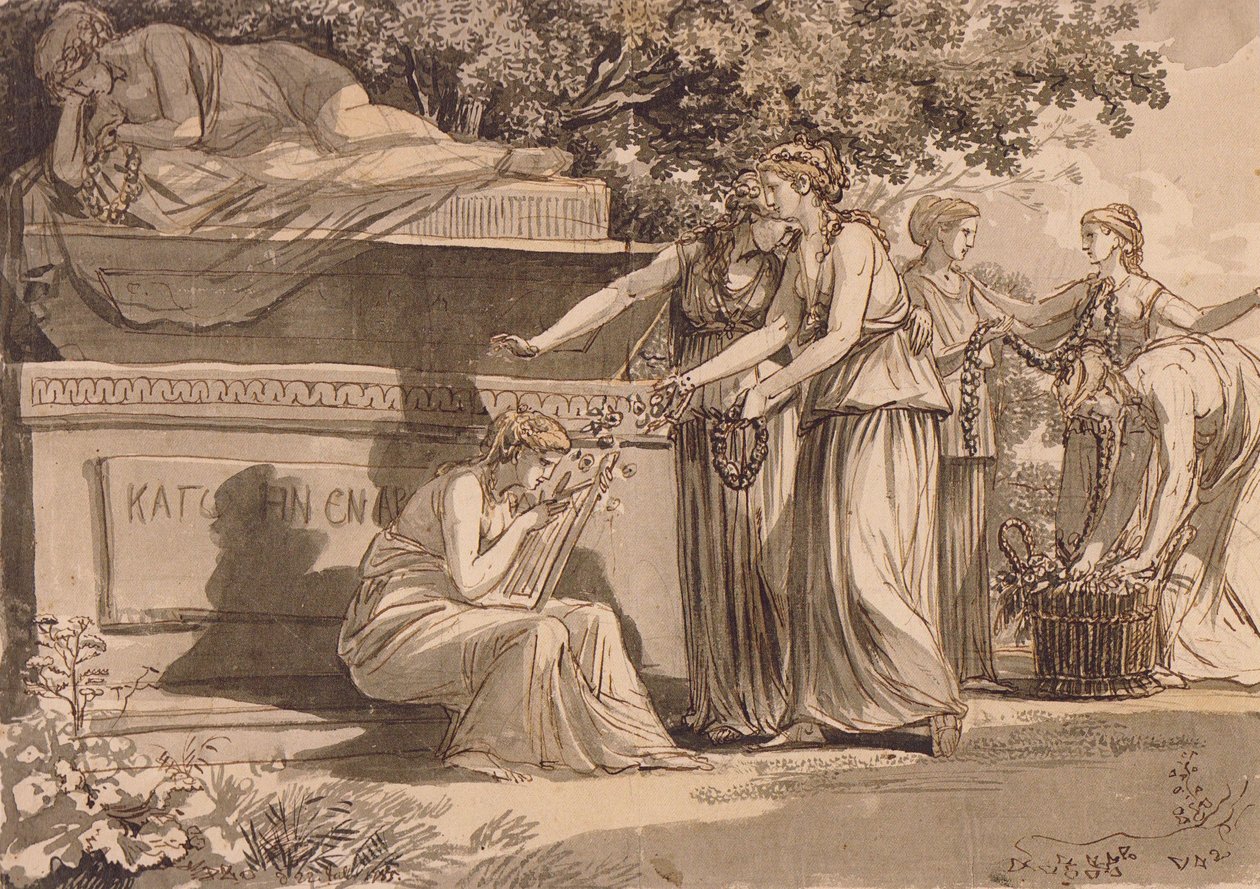 J C Reinhart Arcadia 1785 od Johann Christian Reinhart