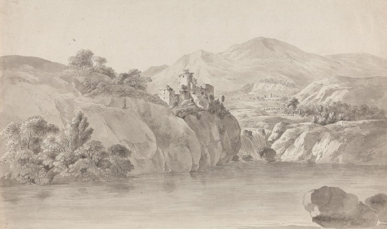 Terracina od Johann Christian Reinhart