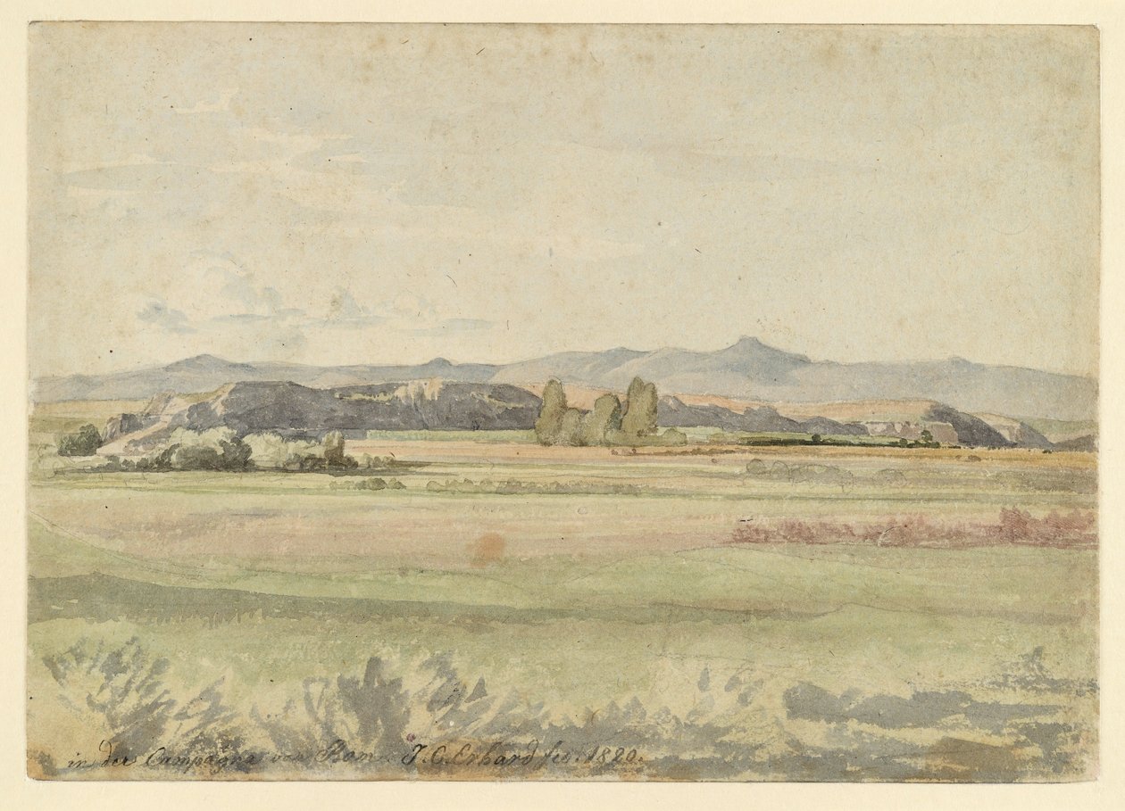 Krajina v Campagni od Johann Christoph Erhard