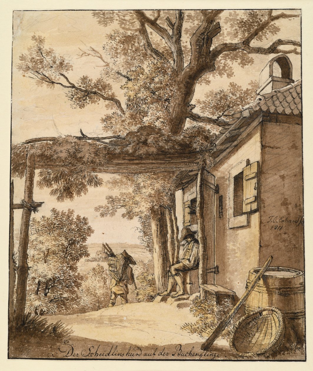 Scheidlinovo ohniště na Buchenklinge od Johann Christoph Erhard