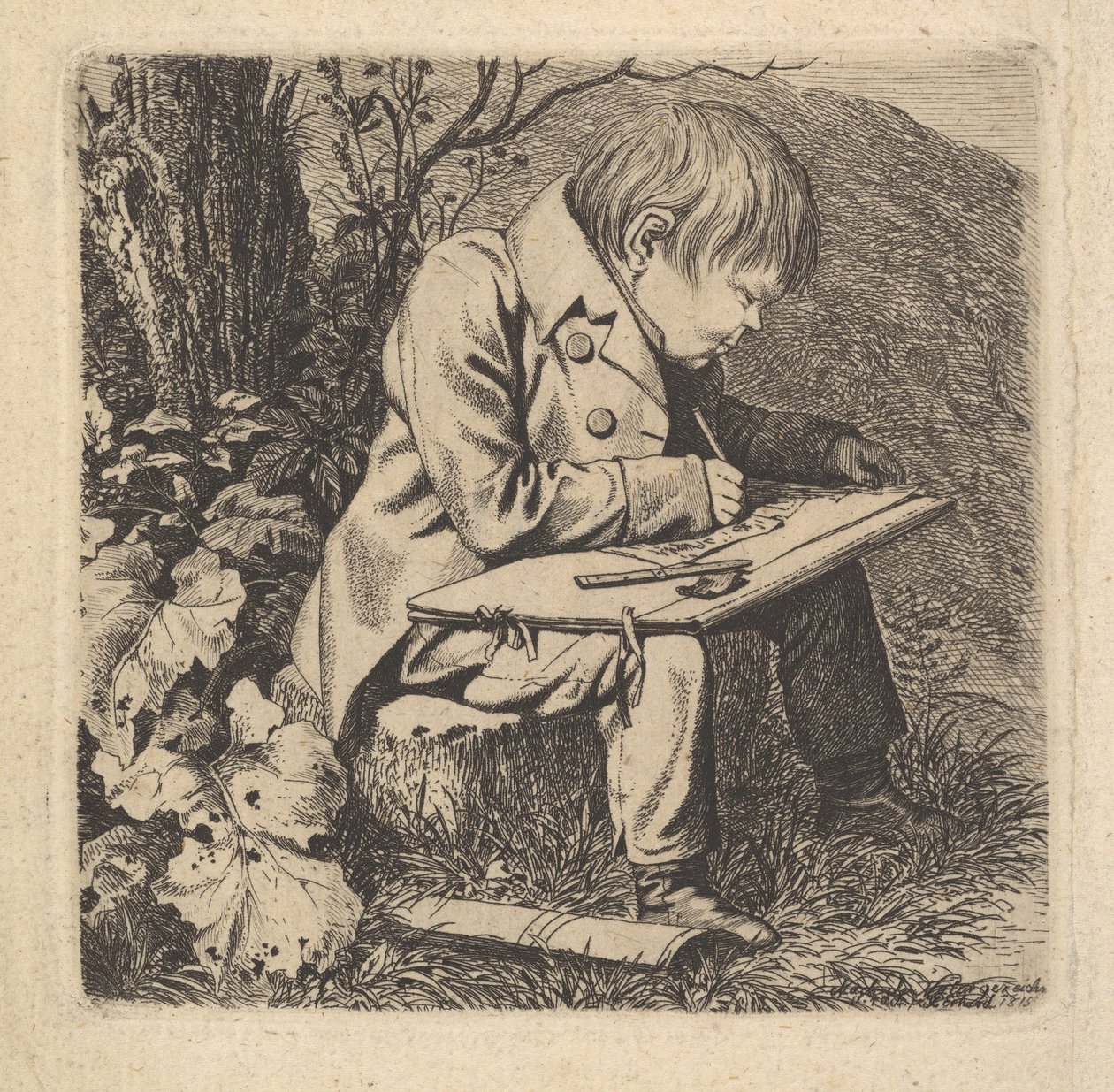 Umělec Hoffman od Johann Christoph Erhard