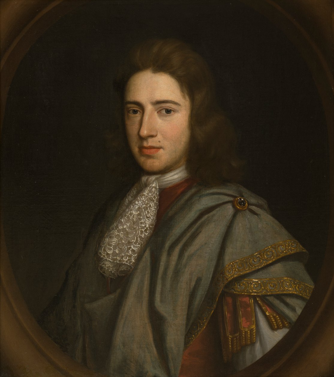 Portrét sira Johna Bridgemana, 3. Barta (1667-1747), kolem 1680-1711 (olej na panelu) od Johann Closterman