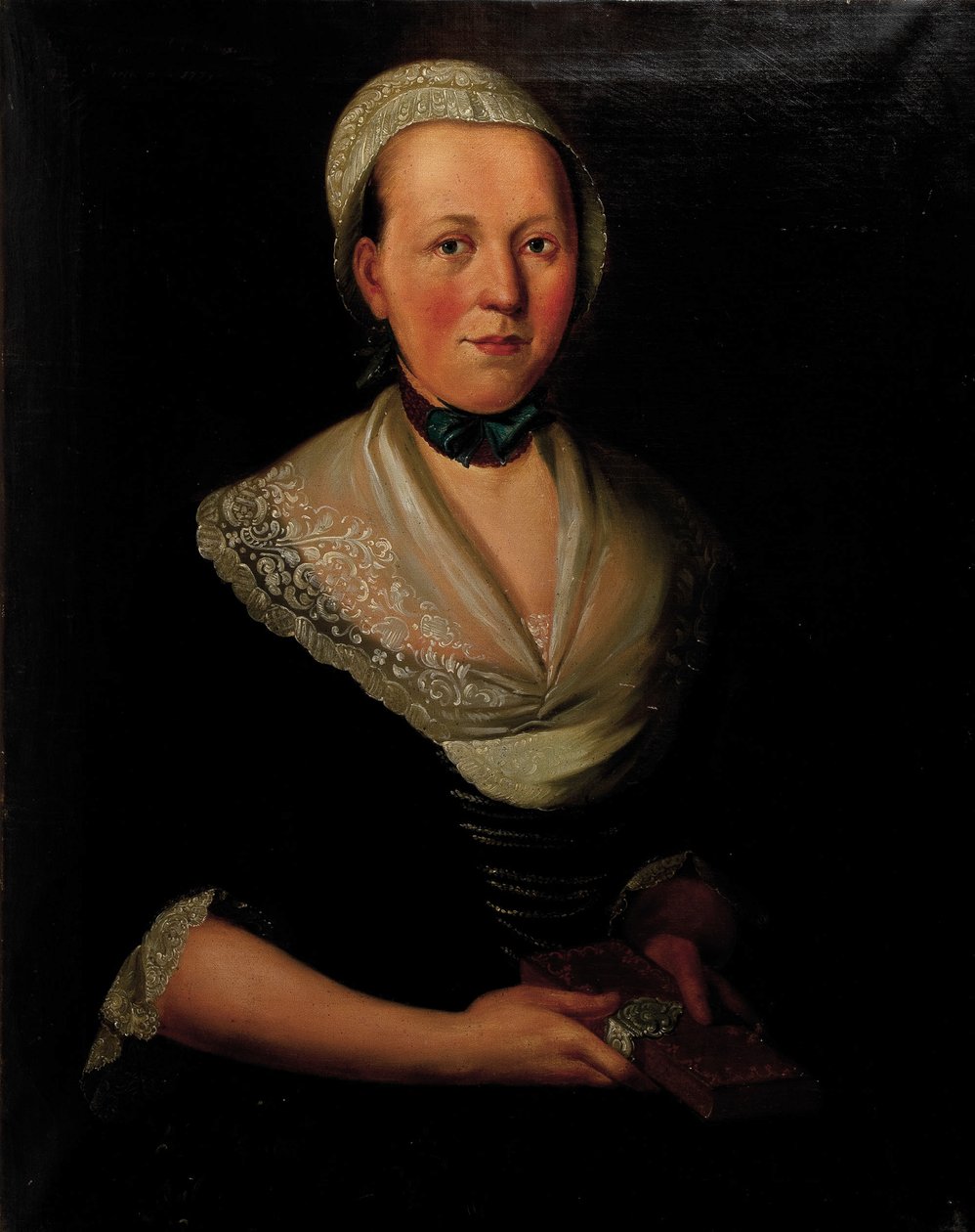 Johann Eberhard Ihle Portrét Josenhans Marie Agathy 1779 od Johann Eberhard Ihle