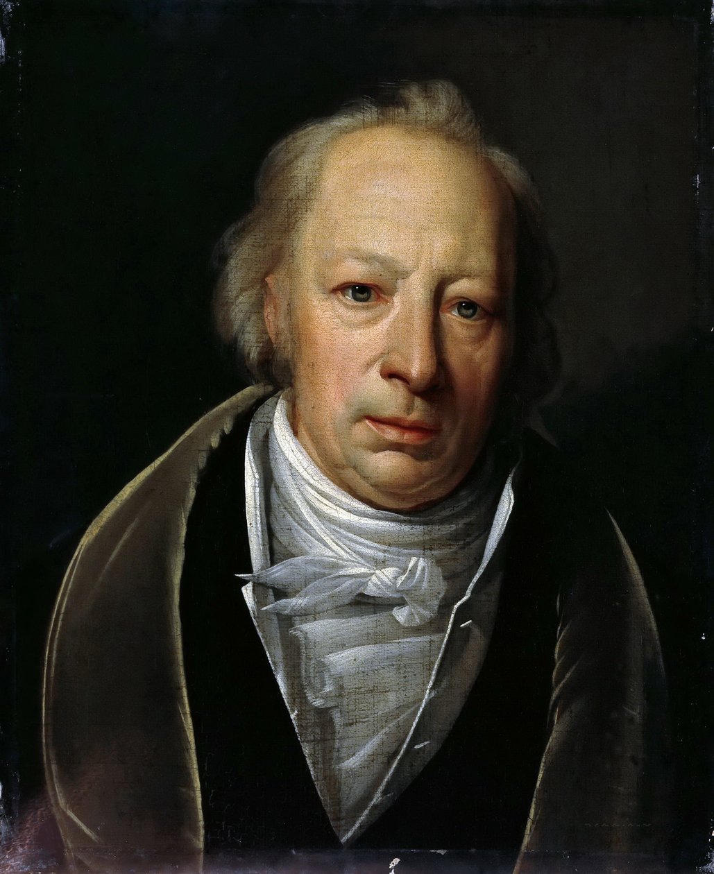 Portrét Friedricha Augusta Wolfa 1759-1824, 1823. od Johann Eduard Wolff