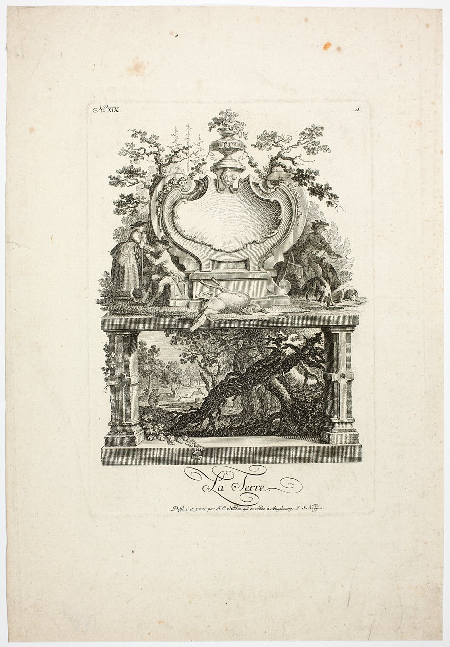 Země od Johann Esaias Nilson