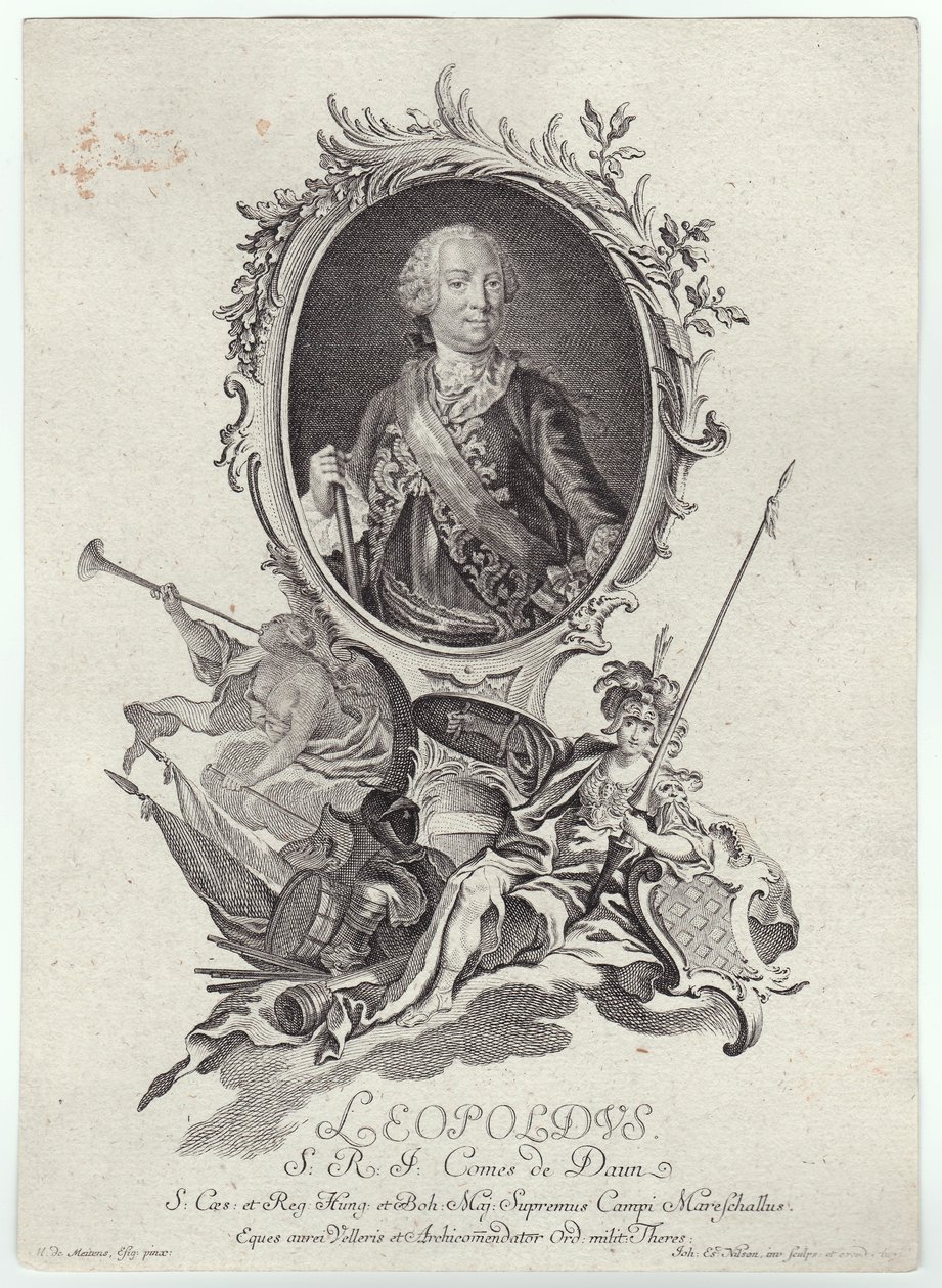 Leopold II (1747-1792) od Johann Esaias Nilson
