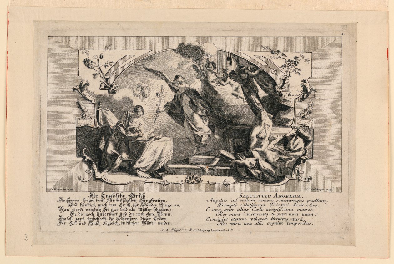Andělský pozdrav od Johann Evangelist Holzer