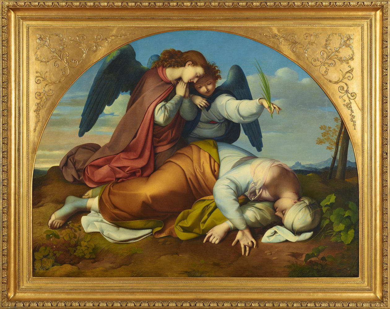 Dead Saint Cecilia (římská verze) od Johann Evangelist Scheffer von Leonhardshoff