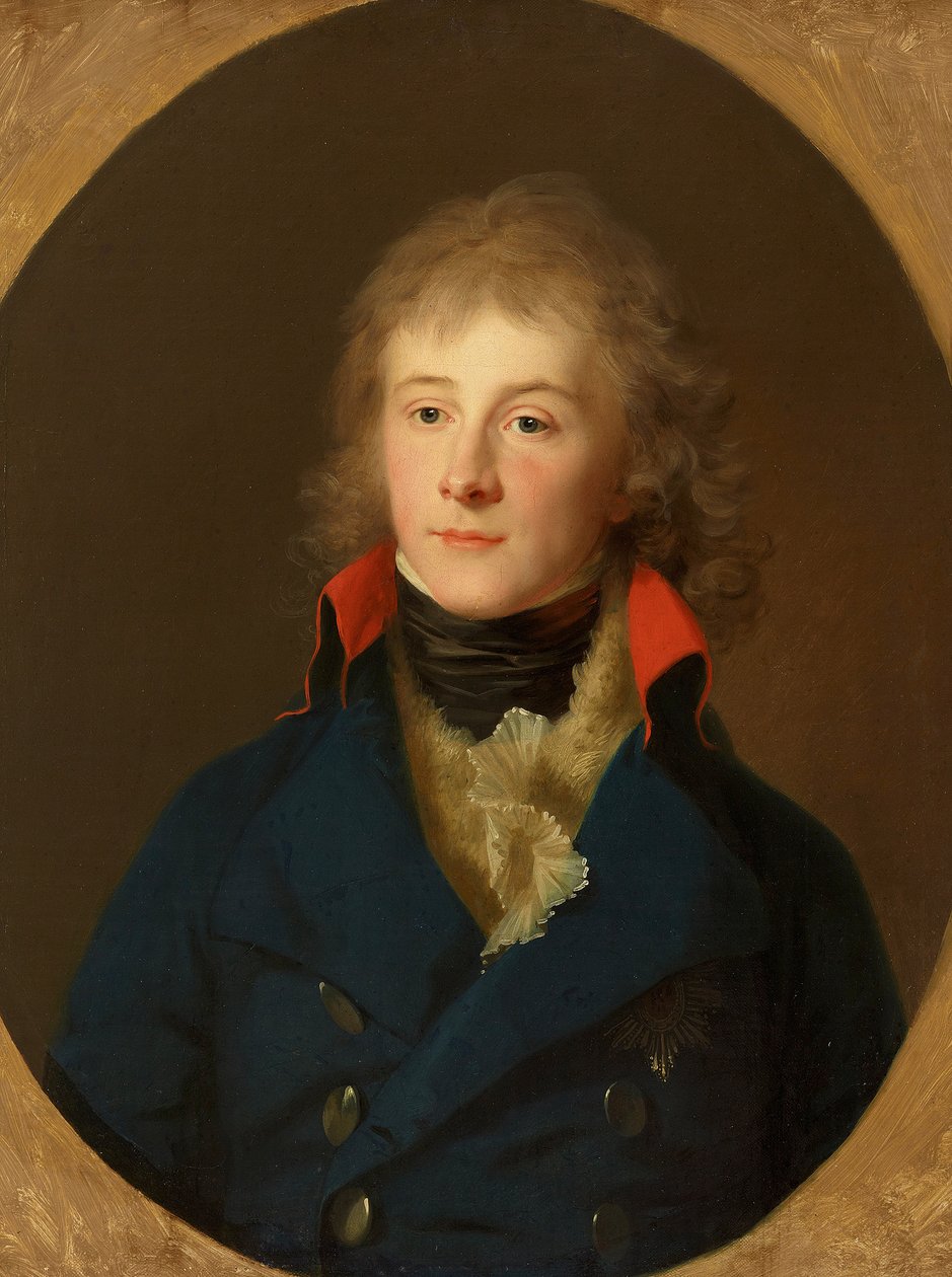 Portrét prince Ludvíka Ferdinanda Pruského od Johann Friedrich August Tischbein