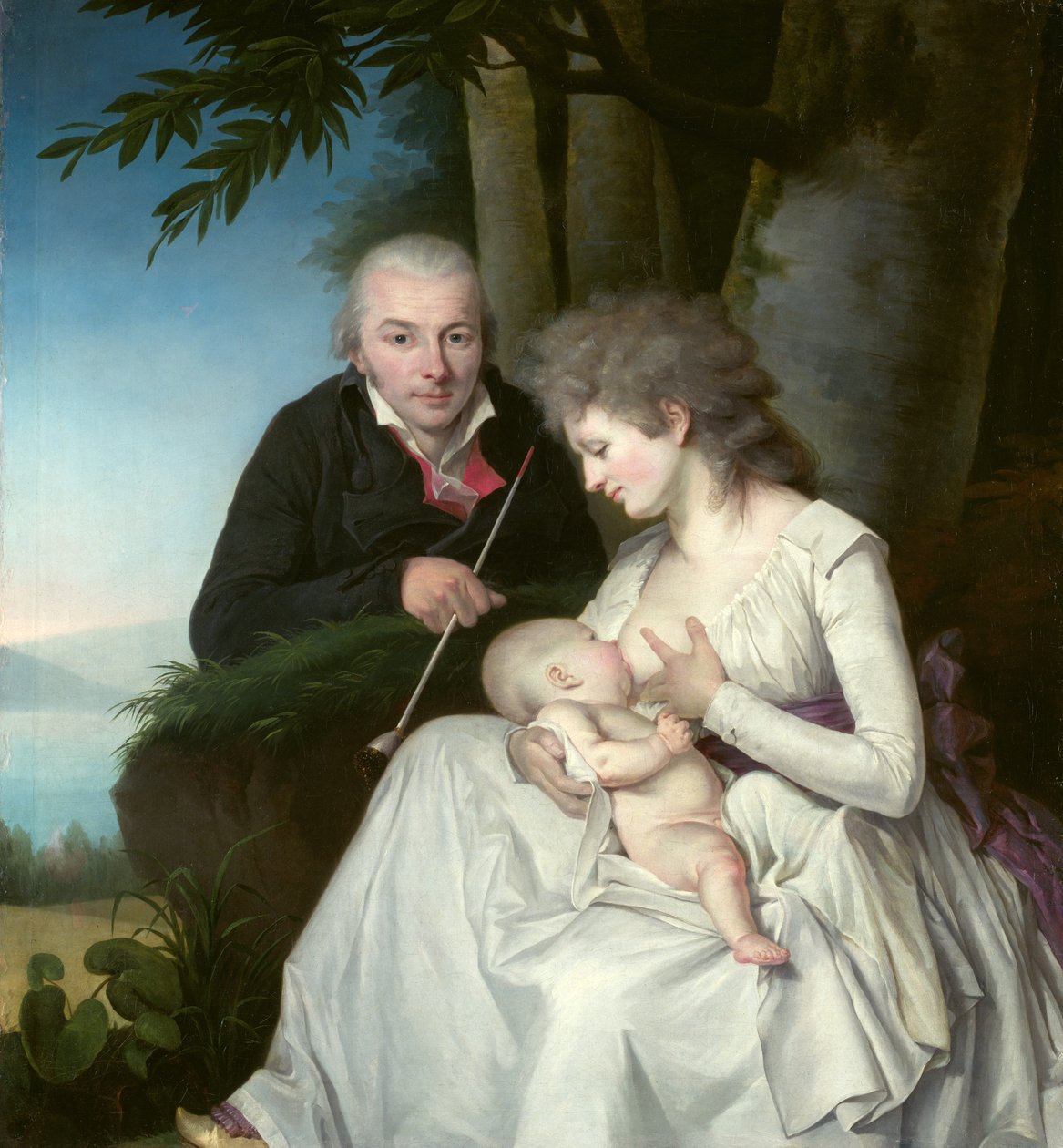 Rodinný portrét, 1795-1800 od Johann Friedrich August Tischbein