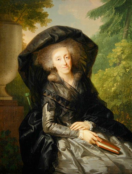 Paní Schmidt-Capelle od Johann Friedrich August Tischbein