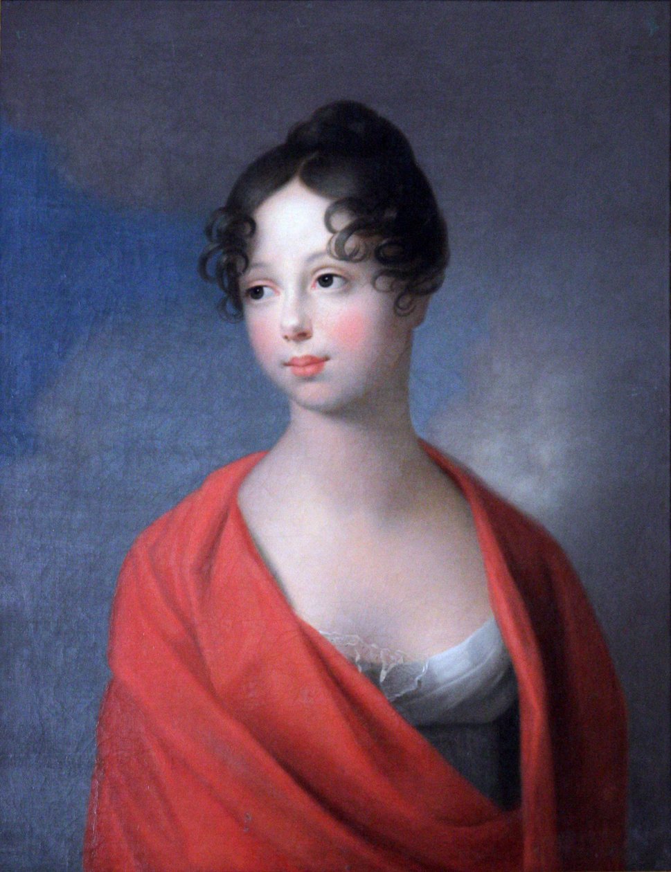 Velkokněžna Kateřina Pavlovna Ruska 1788-1819, počátek 19. století. od Johann Friedrich August Tischbein