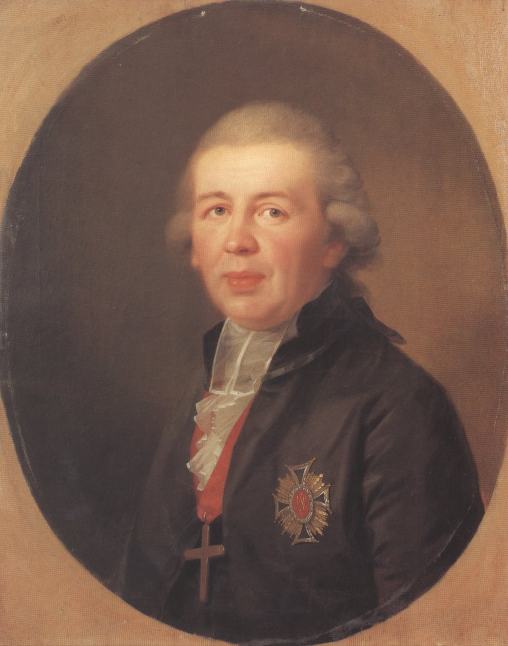 Karl Theodor von Dalberg, arcibiskup a kurfiřt mohučský, velkovévoda frankfurtský od Johann Friedrich August Tischbein