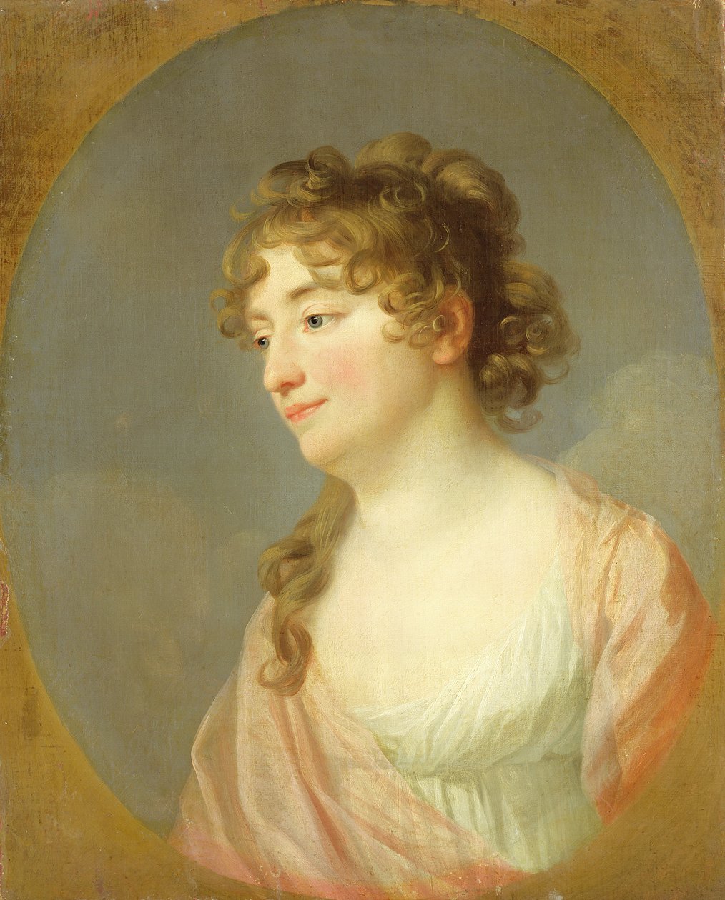 Kriegsraetin Wilhelmine Schmidt, kolem roku 1800 od Johann Friedrich August Tischbein