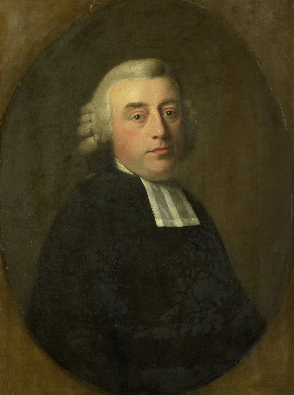 Portrét Antonia Kuypera, duchovního v Amsterdamu od Johann Friedrich August Tischbein