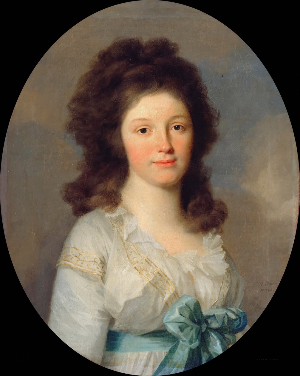 Portrét Henriette hraběnky z Egloffsteinu 1773-1864, 1795. od Johann Friedrich August Tischbein