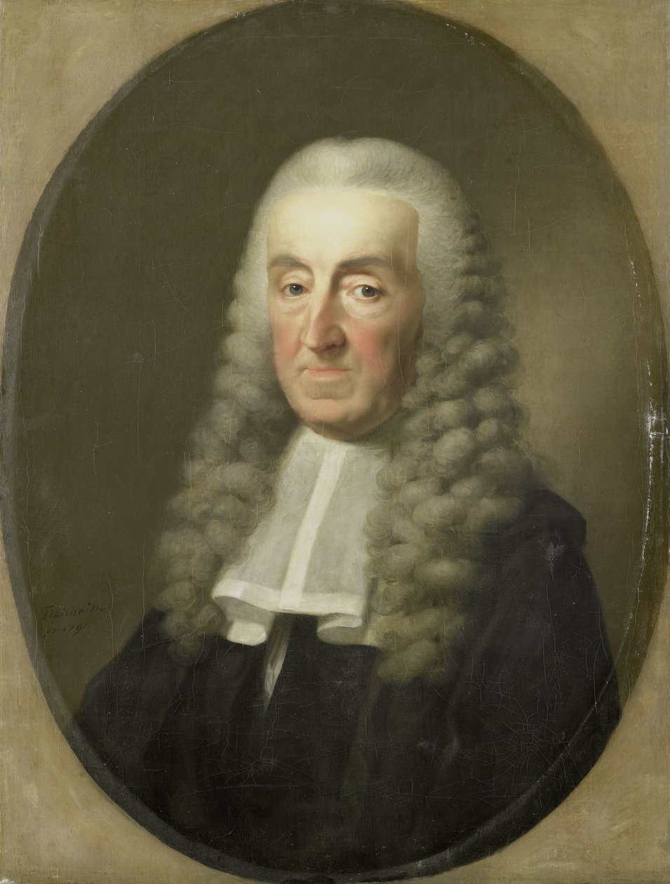 Portrét Jana van de Polla, purkmistra Amsterdamu od Johann Friedrich August Tischbein