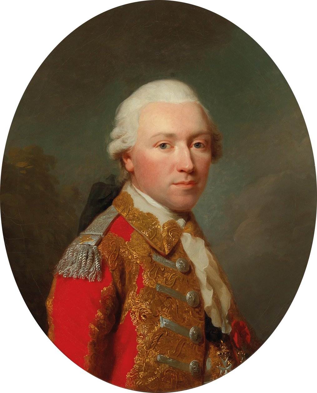 Portrét Louis-Francois, markýz z Chambray 1737-1807, 1776. od Johann Friedrich August Tischbein