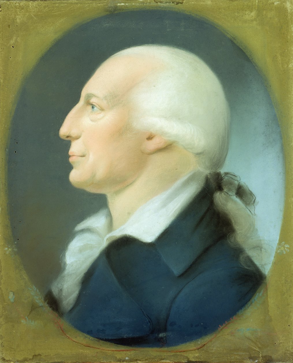 Portrét Reinholda Forstera, kolem 1780-04 od Johann Friedrich August Tischbein