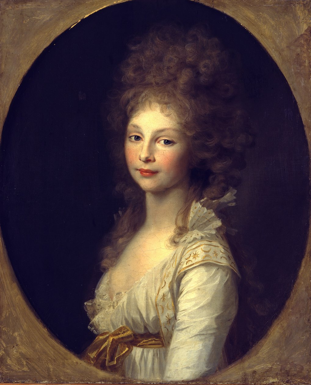 Princezna Frederika Pruská od Johann Friedrich August Tischbein