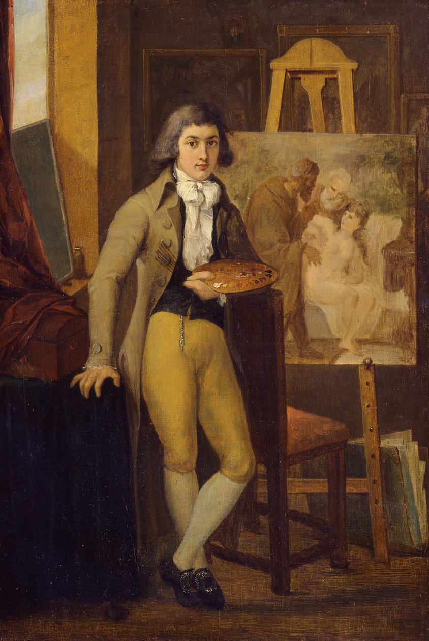 Autoportrét od Johann Friedrich August Tischbein