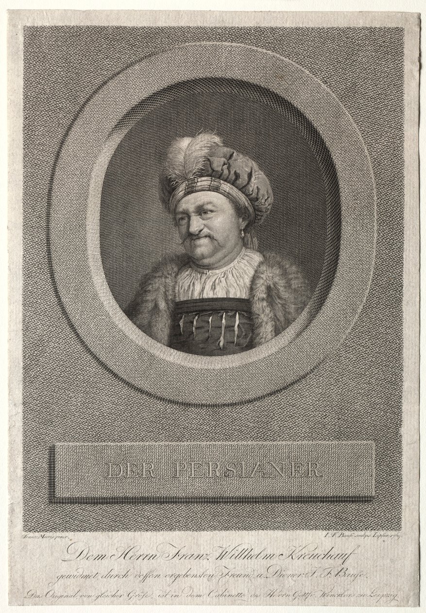 Peršan - Portrét Franze Wilhelma Kreuchaufa, 1869. od Johann Friedrich Bause