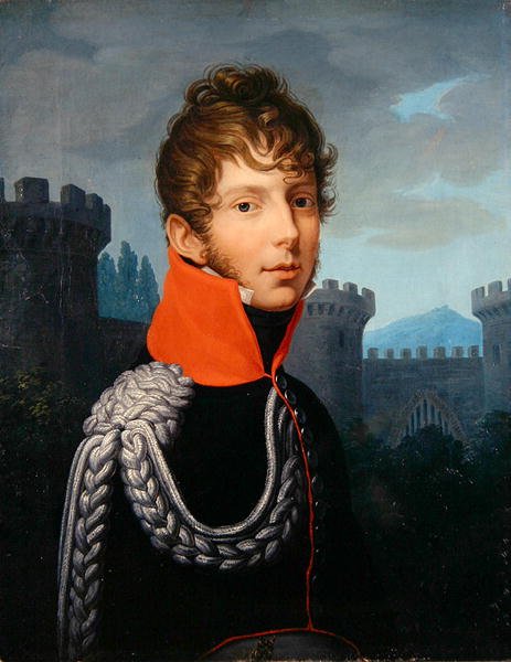 Wilhelm Friedrich Ernst von Dalwigk zu Schauenburg, kolem roku 1810 (olej na plátně) od Johann Friedrich Bury