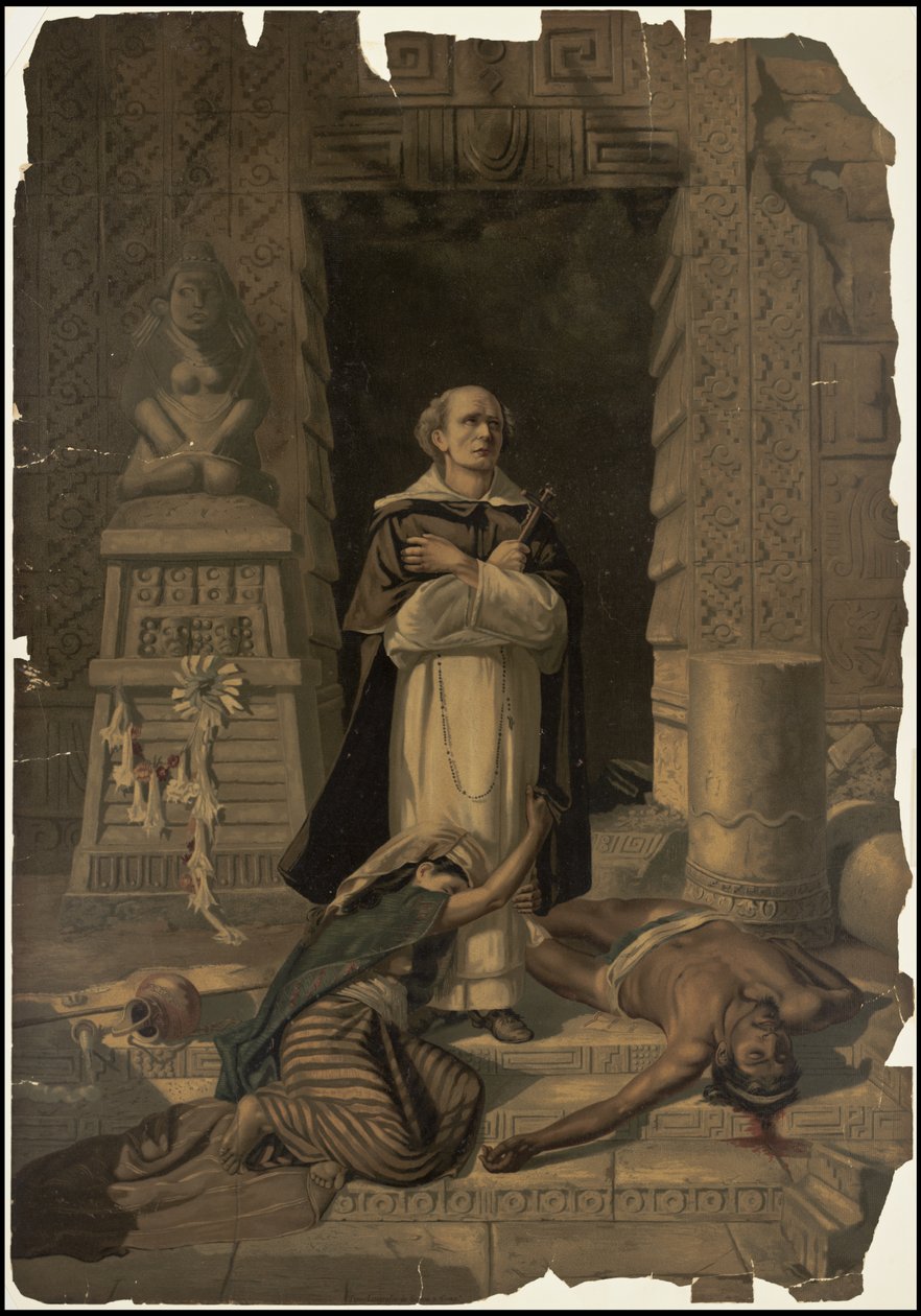 Sbírka původních Waldeckových uměleckých děl z Mezoameriky, rámeček 22 z 22 od Johann Friedrich Maximilian von Waldeck
