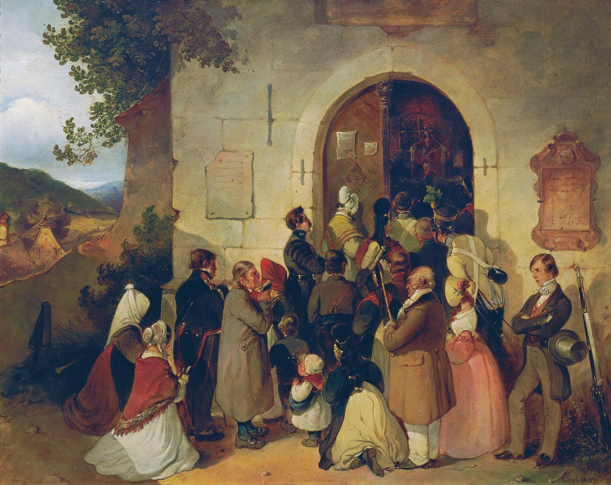 poutník od Johann Friedrich Treml
