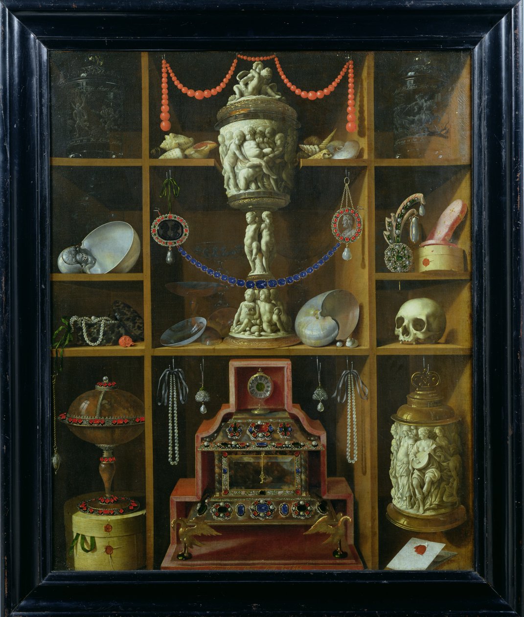 Truhla s pokladem, 1666 od Johann Georg Hinz