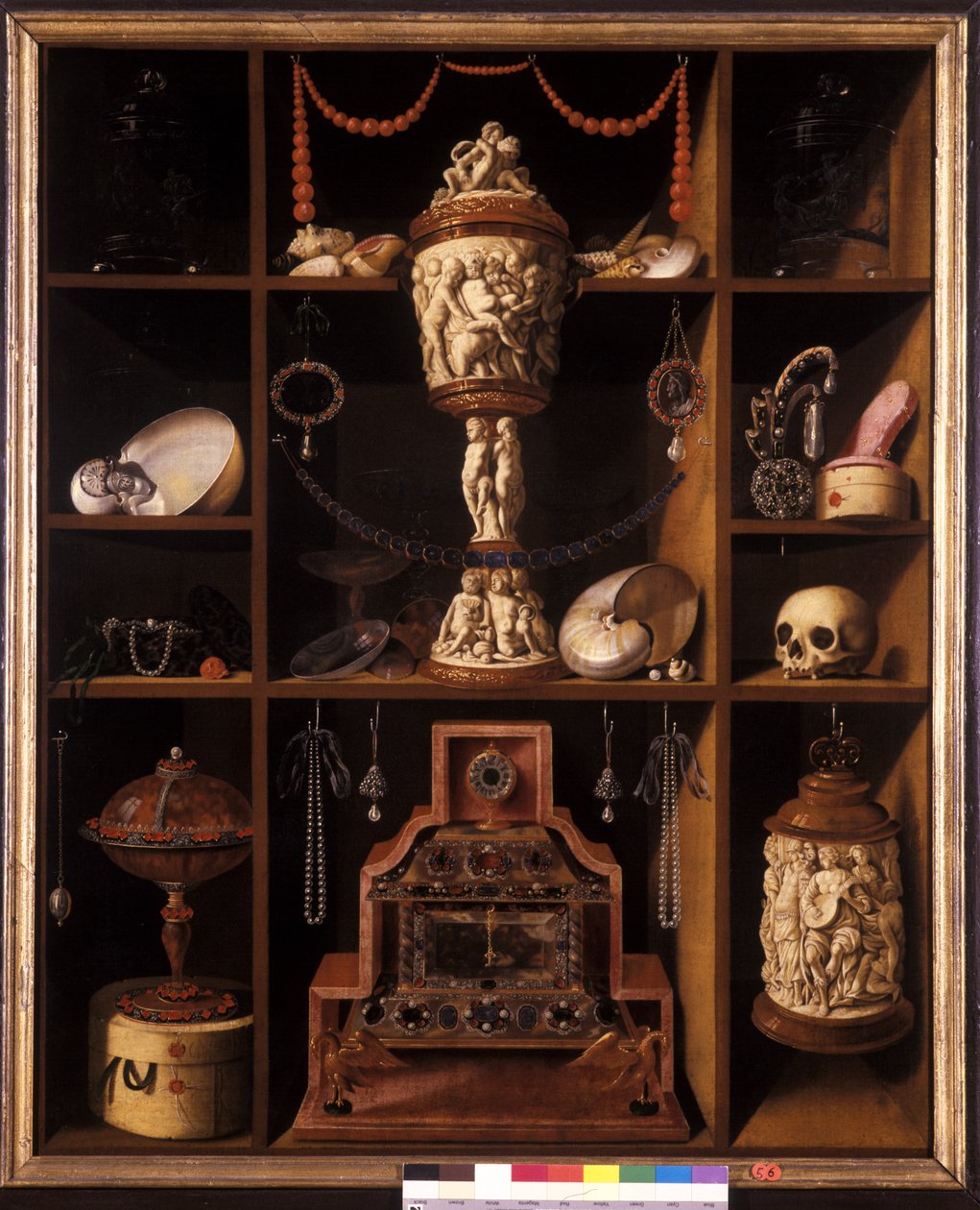 Truhla s pokladem, po roce 1666 od Johann Georg Hinz