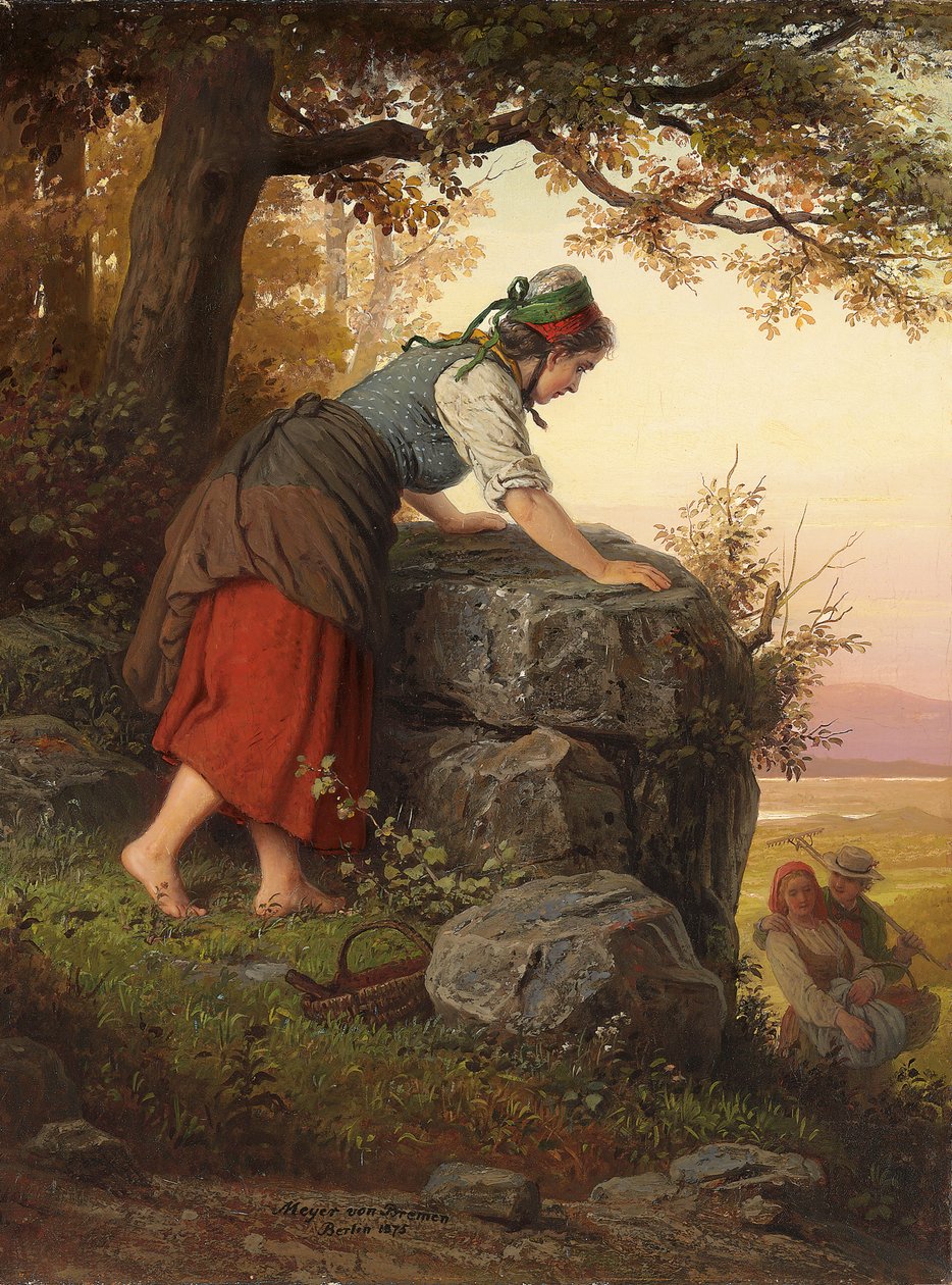 Zrazen, 1875 od Johann Georg Meyer