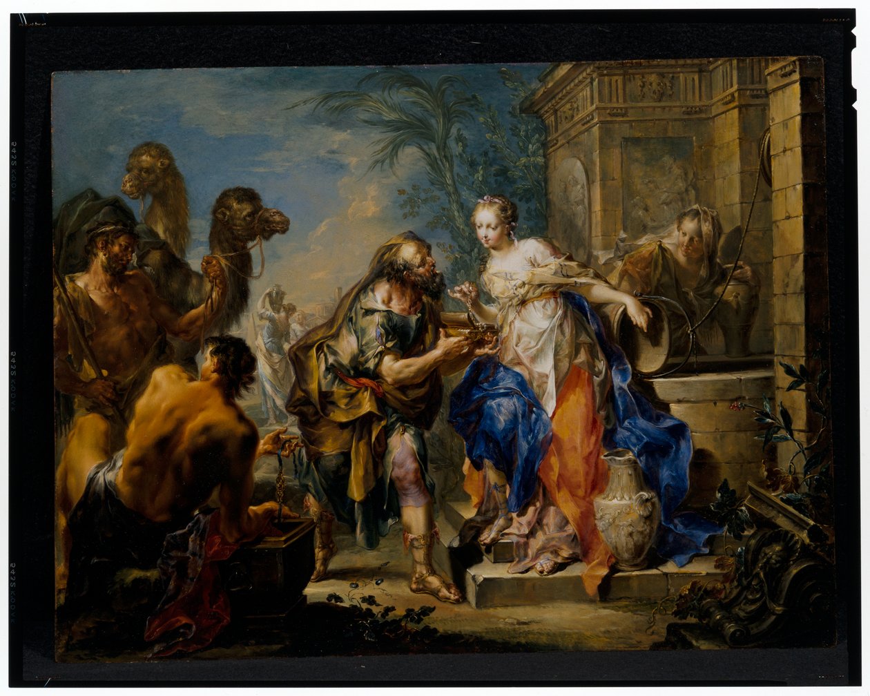 Elizier a Rebecca od Johann Georg Platzer