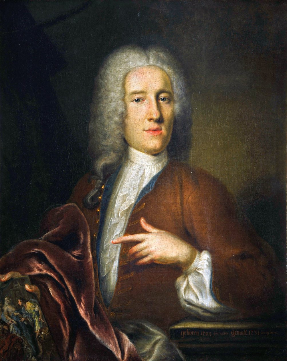 Autoportrét, 1731. od Johann Georg Platzer