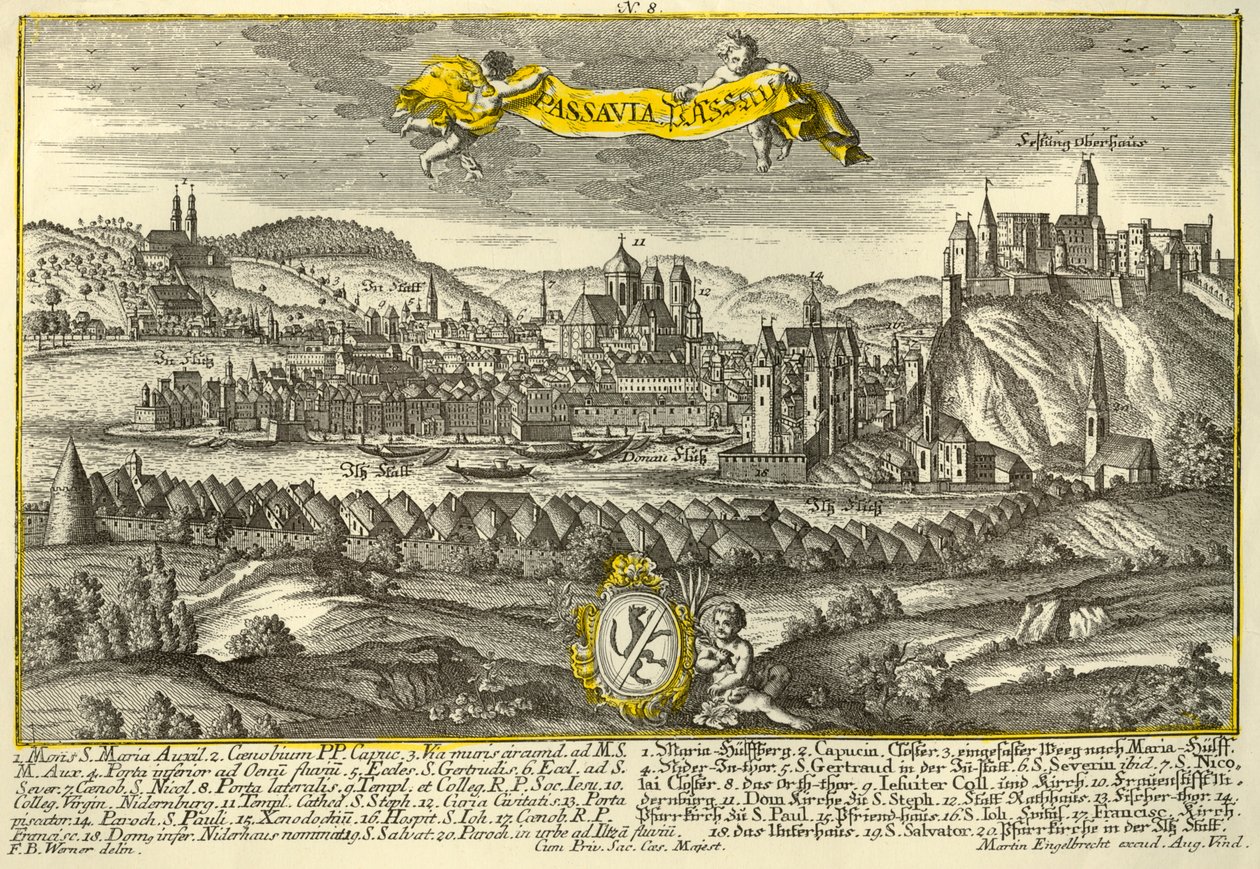 Pasov, c1740. od Johann Georg Ringlin