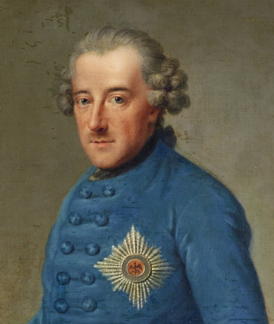 Fridrich Veliký od Johann Georg Ziesenis