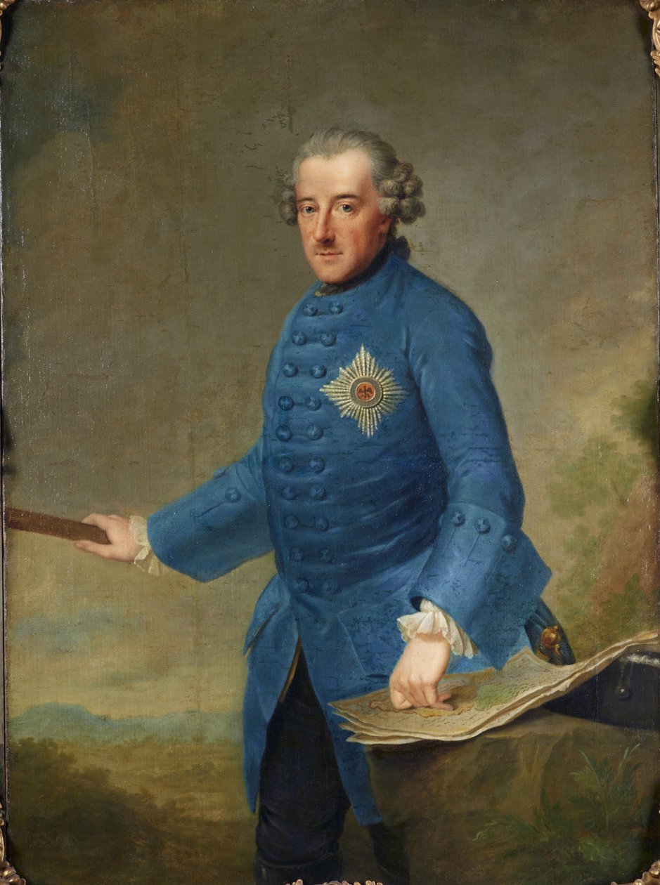 Fridrich Veliký od Johann Georg Ziesenis