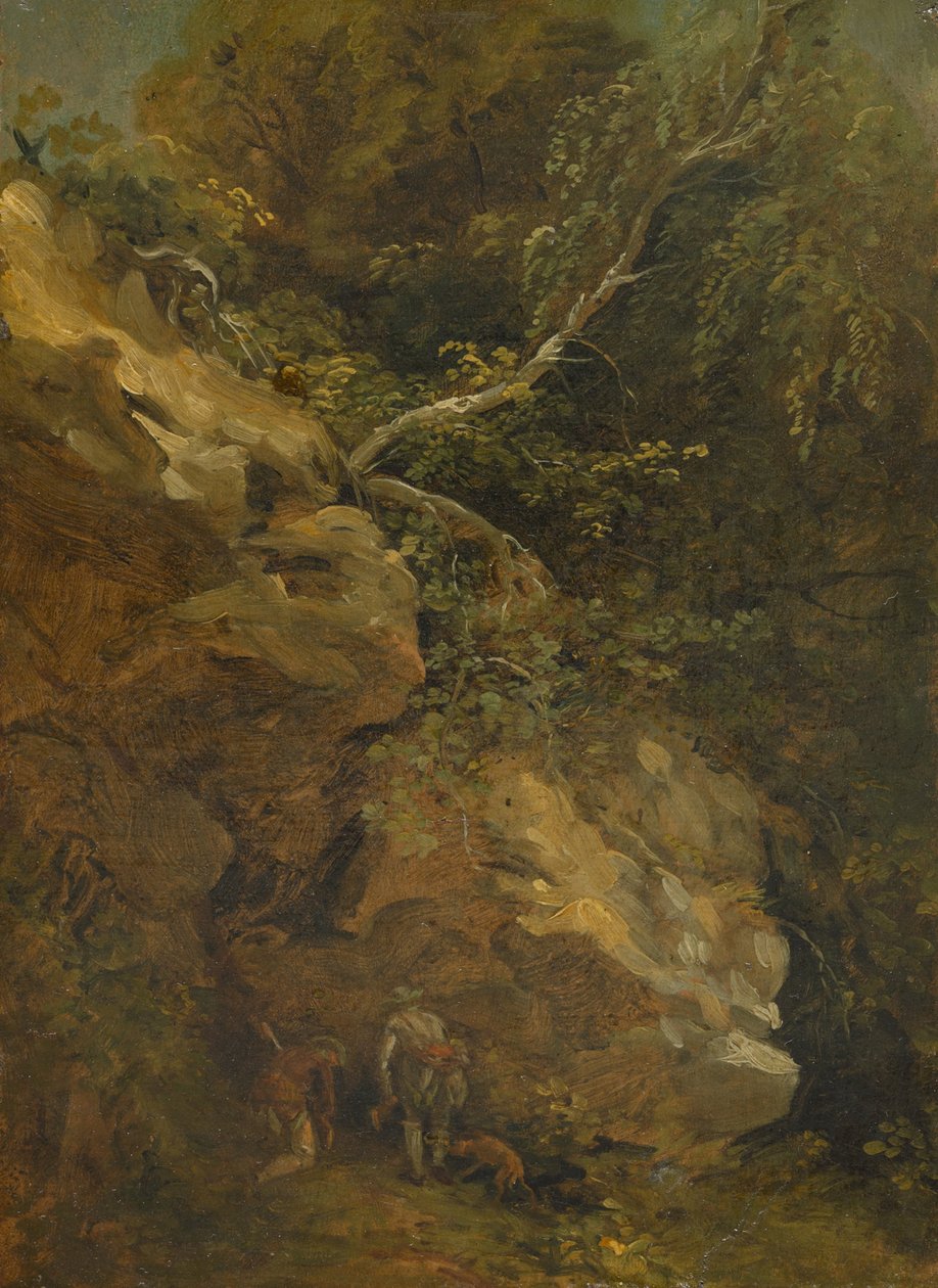 Forstmeister Dillis am Dachsbau od Johann Georg von Dillis