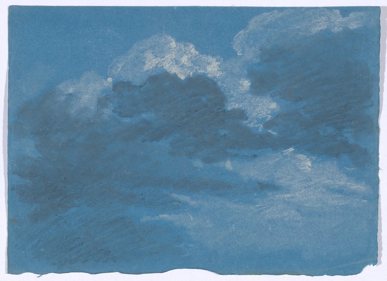 Wolkenstudie od Johann Georg von Dillis