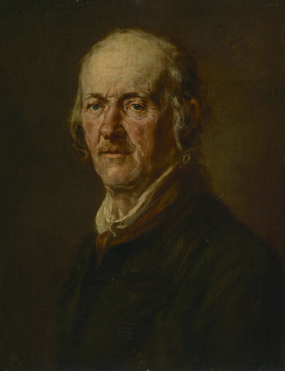Portrét starého muže od Johann Georg von Edlinger