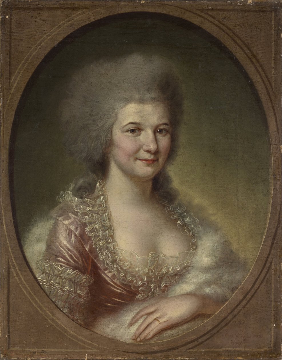 Dvorní dáma u volebního soudu od Johann Georg von Edlinger