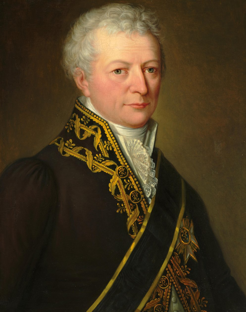 Portrét hraběte Karla Augusta von Hardenberg 1750-1822. od Johann Gottfried Schadow