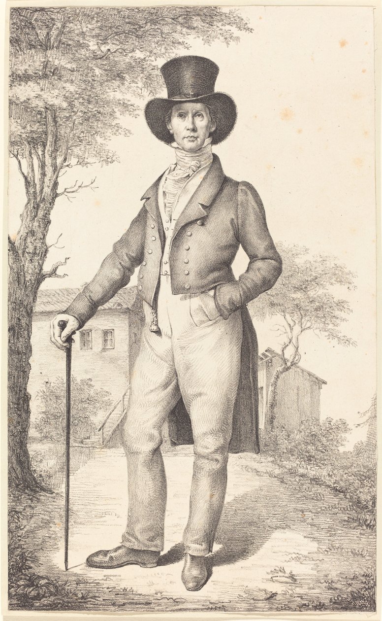 Vrchní vládní auditor Rudolf Schadow (Umělcův bratr) od Johann Gottfried Schadow