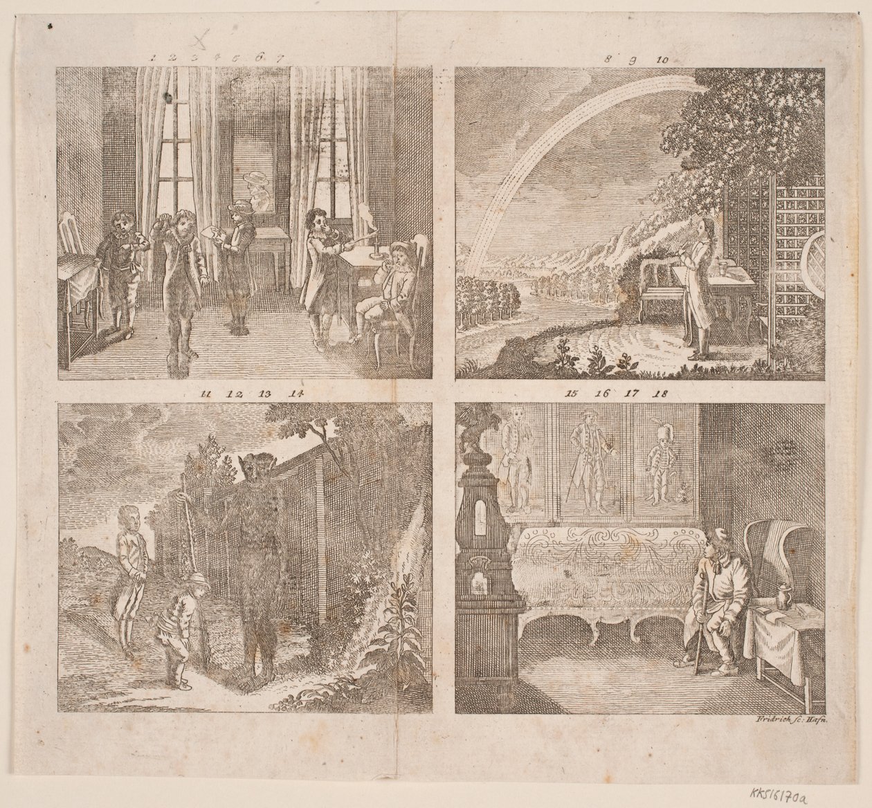 Inscenace pro děti od Johann Gottlieb Friedrich