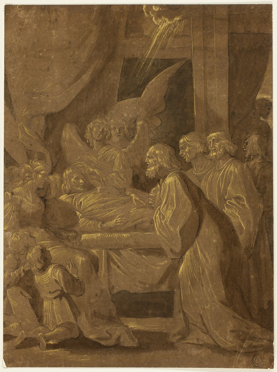 Uzdravení ochrnutého od Johann Gottlieb Prestel