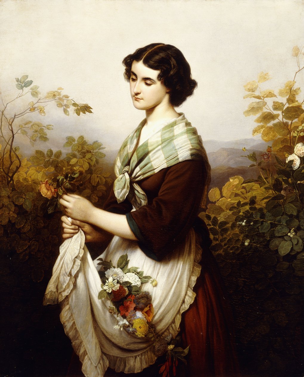 Poslední růže; Poslední růže, 1865 od Johann Grund