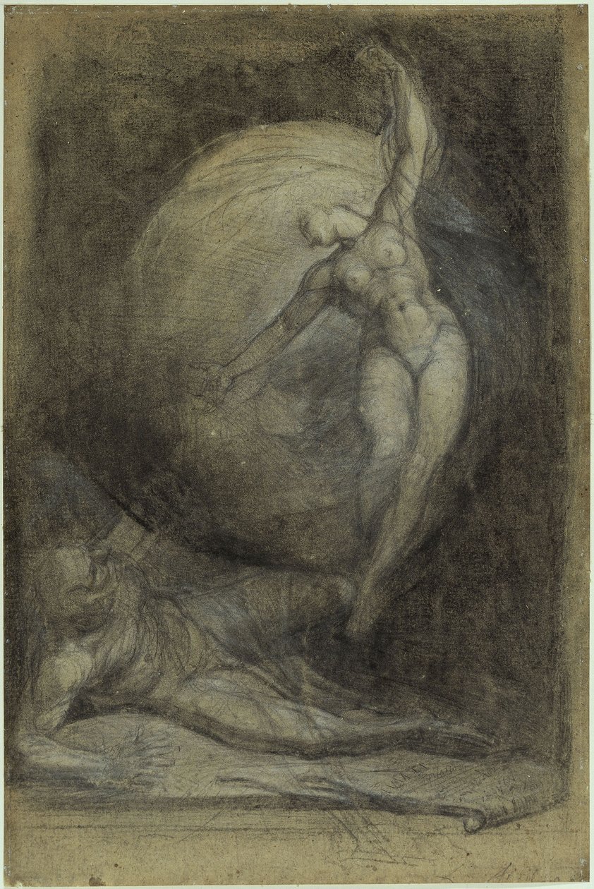 Sokratův sen od Johann Heinrich Füssli
