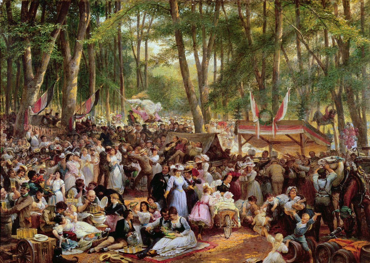 Waldchestag v roce 1871 od Johann Heinrich Hasselhorst