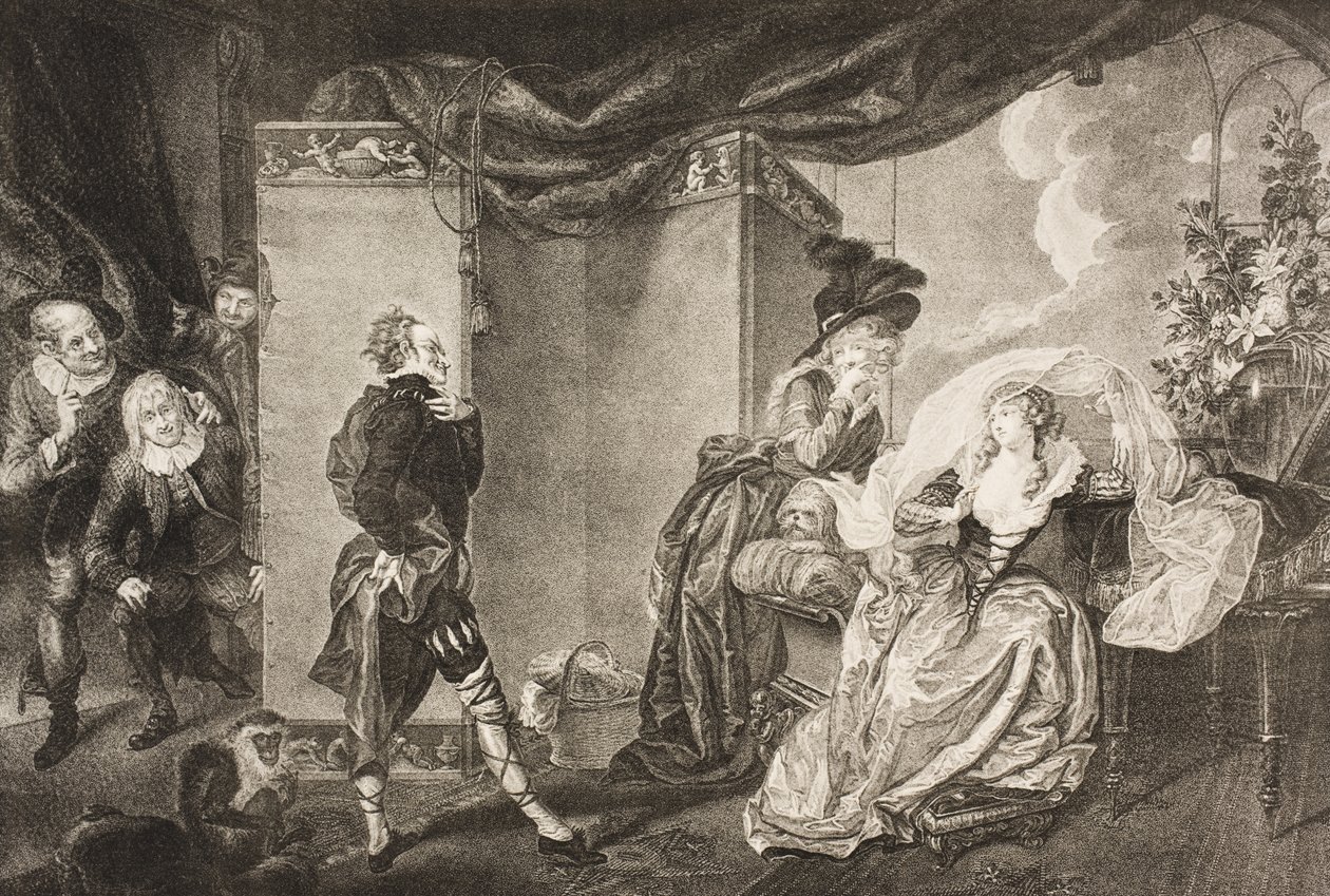 Oliviina zahrada, dějství III, scéna IV, z 