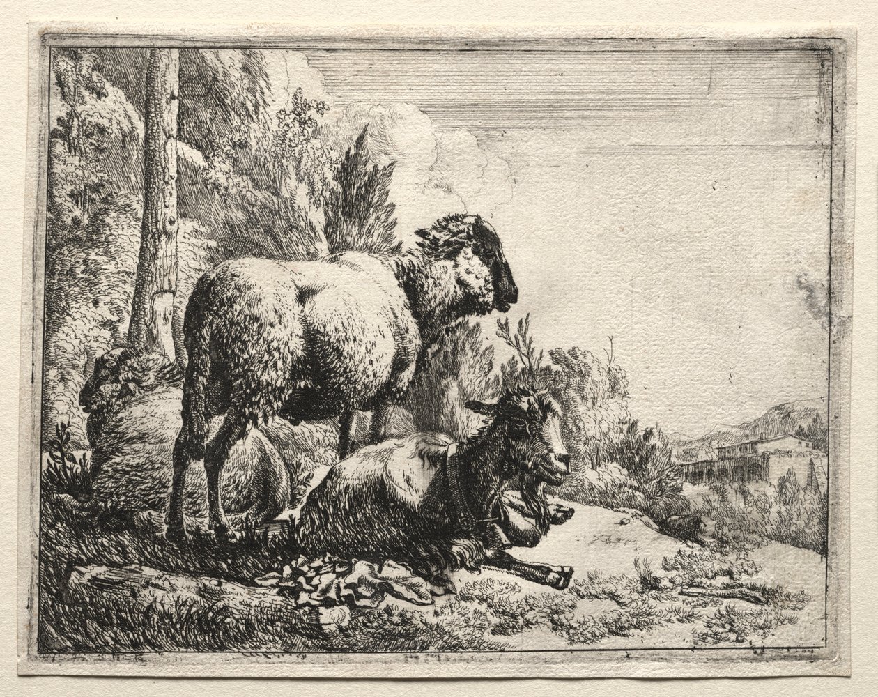 Koza se zvonem, 1665. od Johann Heinrich Roos